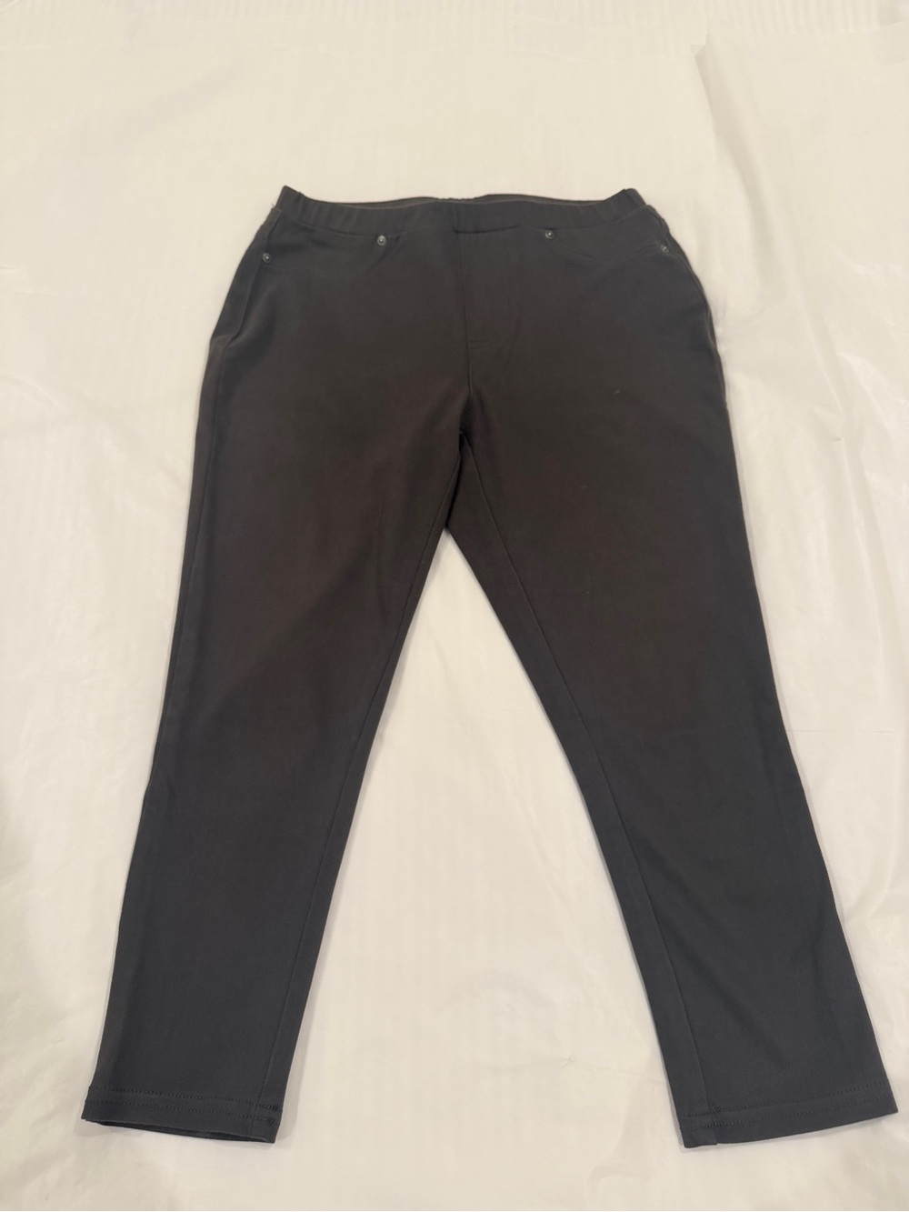 Style & Co. Charcoal Cropped Pants Size PM